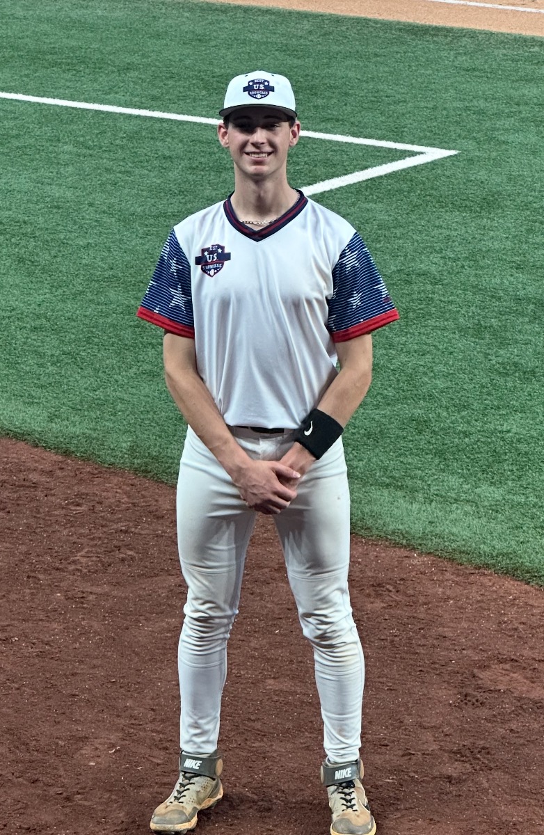 Check out the academic portfolio of the college baseball player Davis Smith
